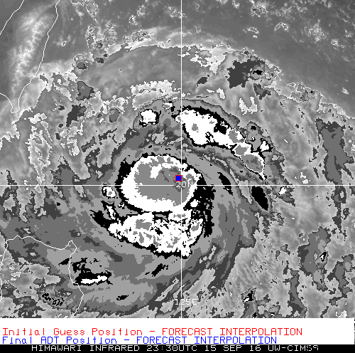 Typhoon Malakas CIMSS ADT Storm Center.gif