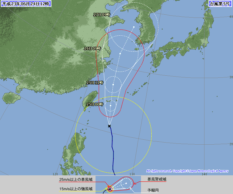 JMA062412路徑圖