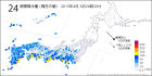 炸彈低壓  日本神奈川時雨量102毫米！