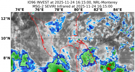 05B.Ditwah 登陸斯里蘭卡 逐漸北上 趨向印度東岸