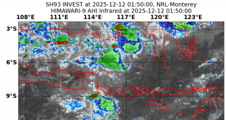 03U(93S) Low 峇里島南方海面