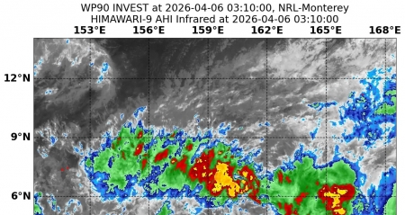 90W Medium JMA:GW 數值看好發展