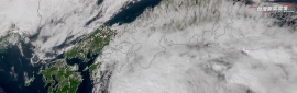 2523 娜克莉 逐漸東北行 趨向日本南方海面