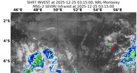 97S 馬達加斯加北方海面