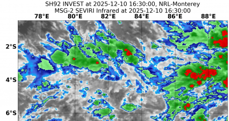 92S 馬爾地夫東南方海面
