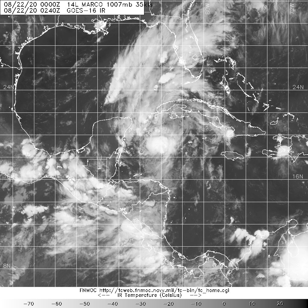 20200822.0240.goes-16.ir.14L.MARCO.35kts.1007mb.18.3N.84.7W.100pc.jpg